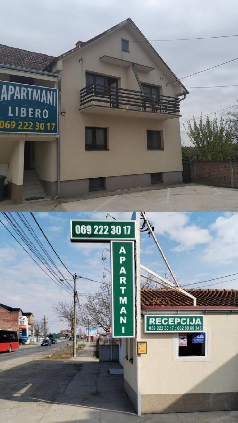 Libero Apartmani Surcin Экстерьер фото